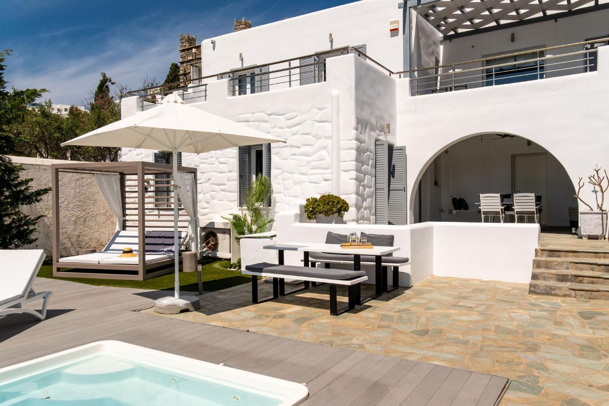 Azzurro Bianco Suites Páros Exterior foto