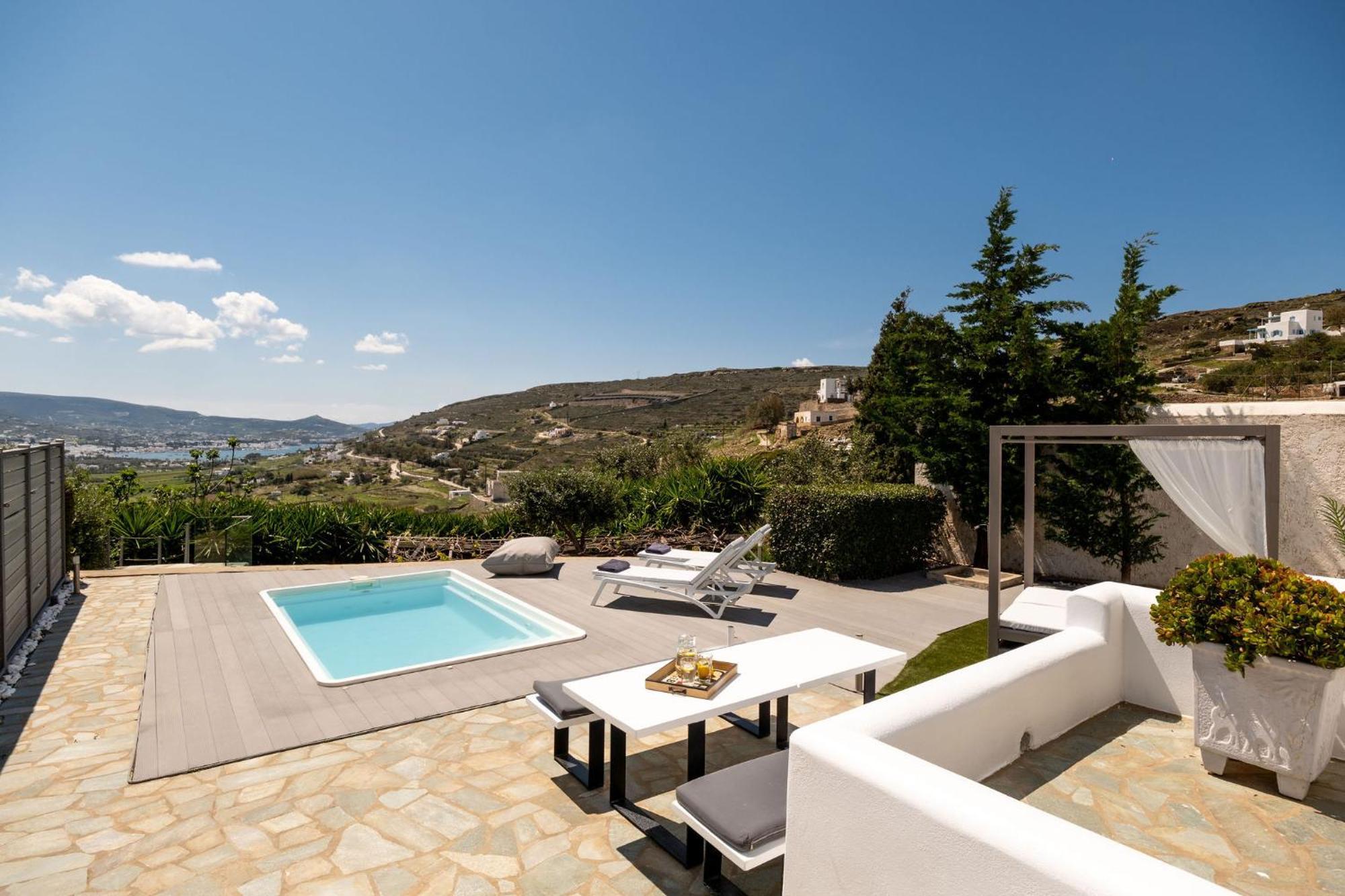 Azzurro Bianco Suites Páros Exterior foto
