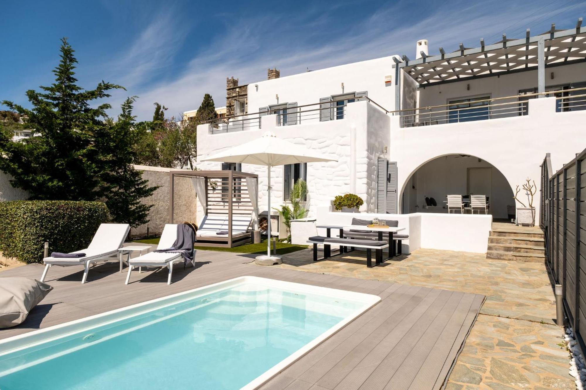 Azzurro Bianco Suites Páros Exterior foto